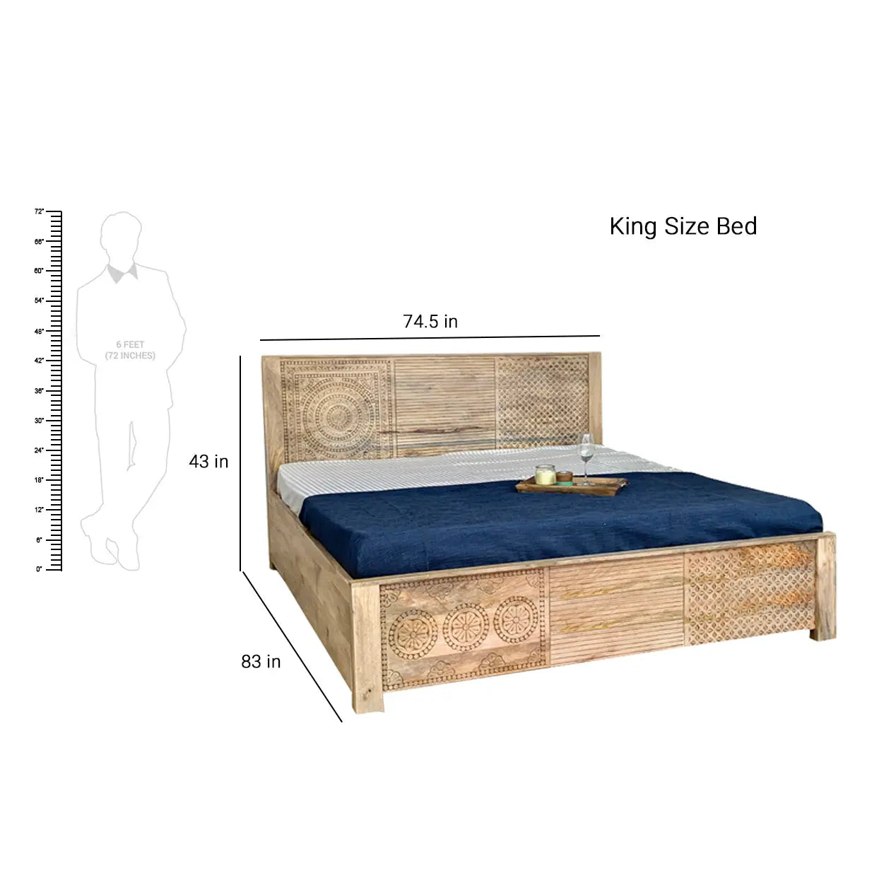 Solid Wood Beds online