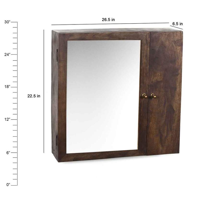 Elba Vintage Wall Mounted Bath Cabinet in 2 Sizes