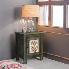 Cynthia Hand Painted Solid Wood Bed