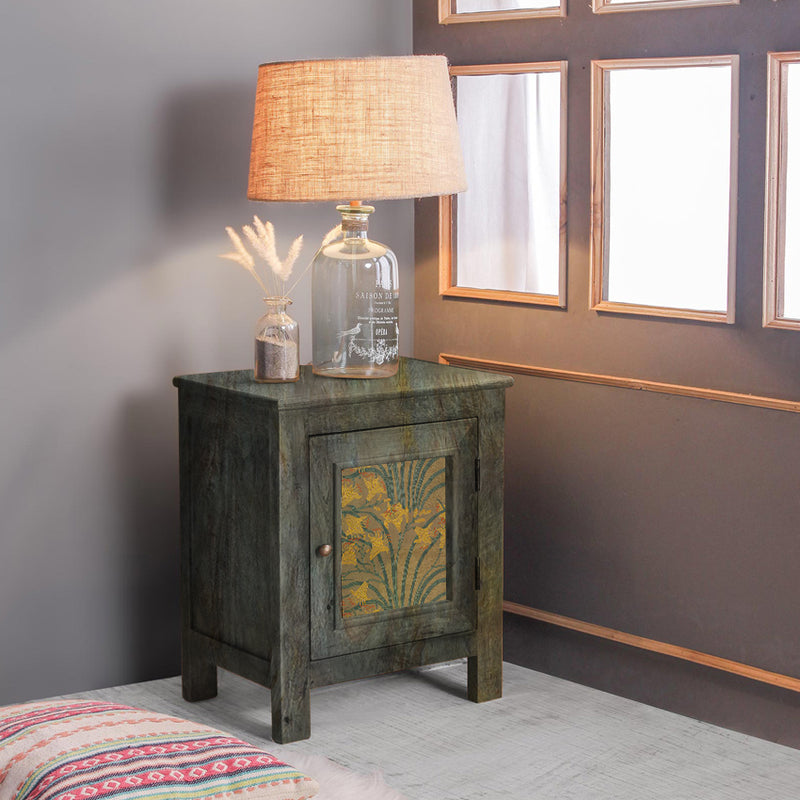 Lily Solid Wood Bedside Table