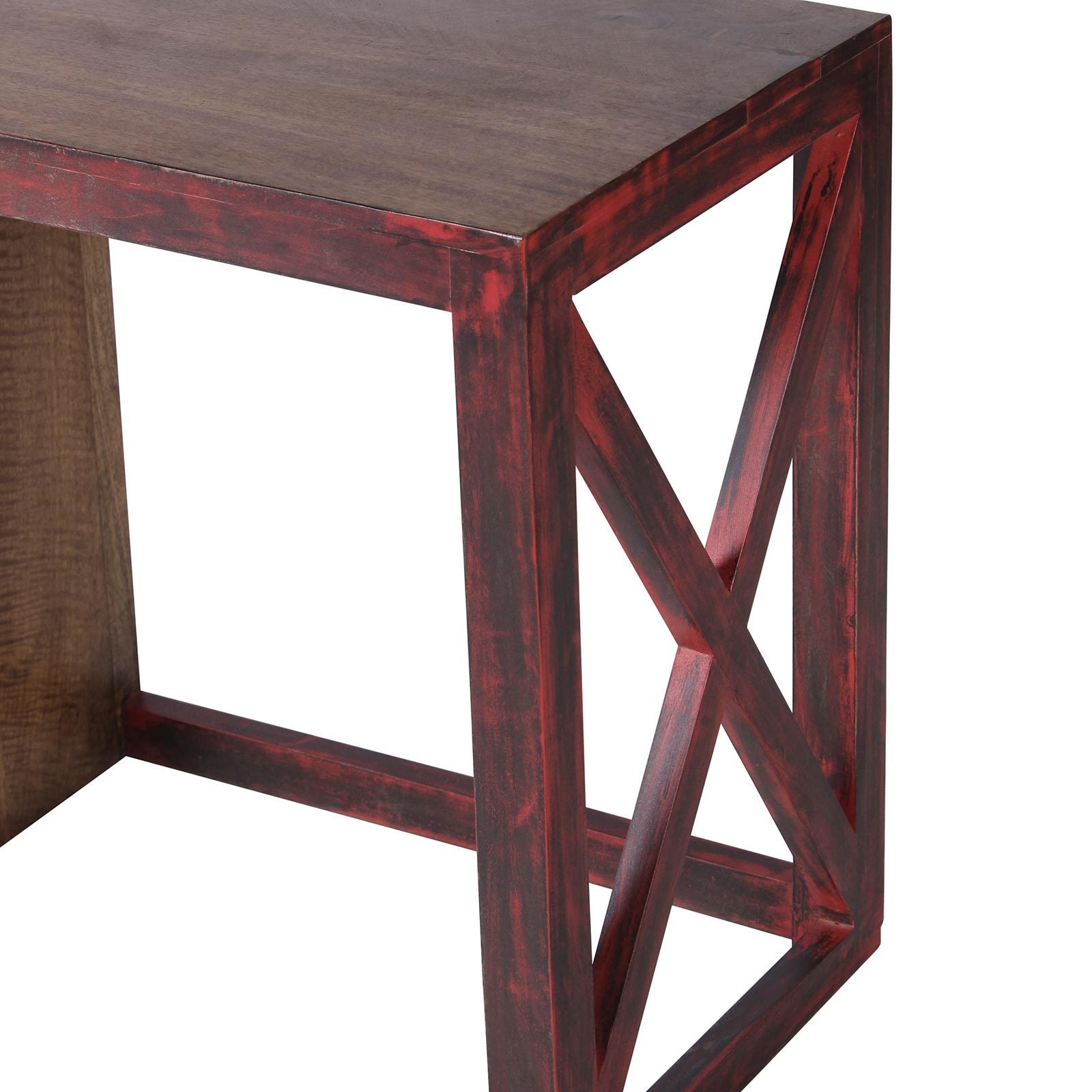 Wood Study Tables with Stool