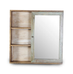 Solid Wood Bathroom Shelf