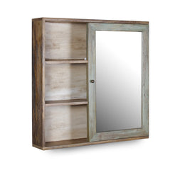 Wood Bathroom Shelf