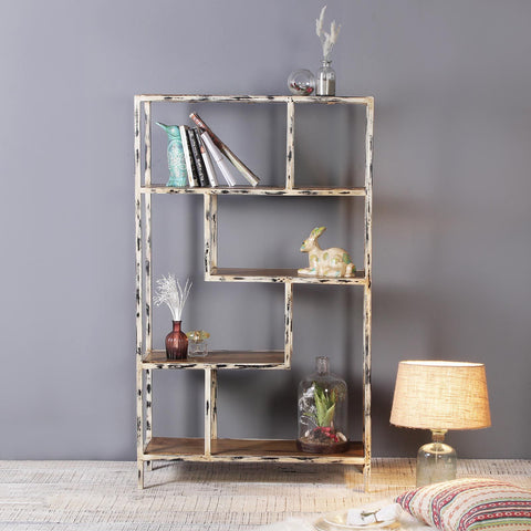 Renard Iron and Solid Wood Display Unit