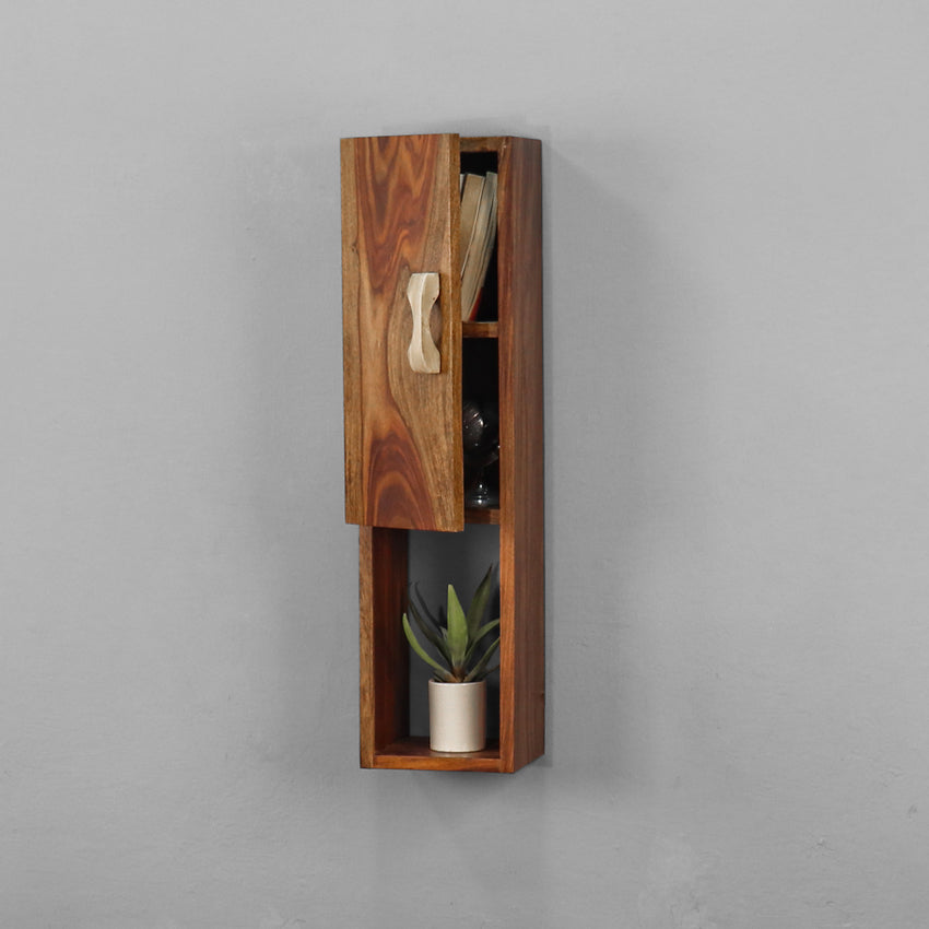 Catnip Solid Wood Wall Shelf