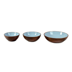 Blueberry Wooden Serving Bowl in 3 Sizes