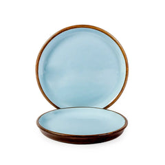 Blueberry Hollow Wooden Serving Plates set of 2