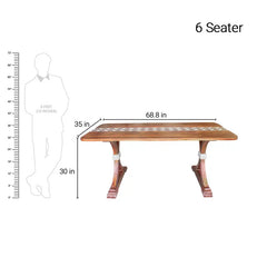  Solid Wood Dining Set