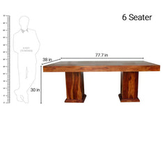 Clapton Solid Wood Dining Set