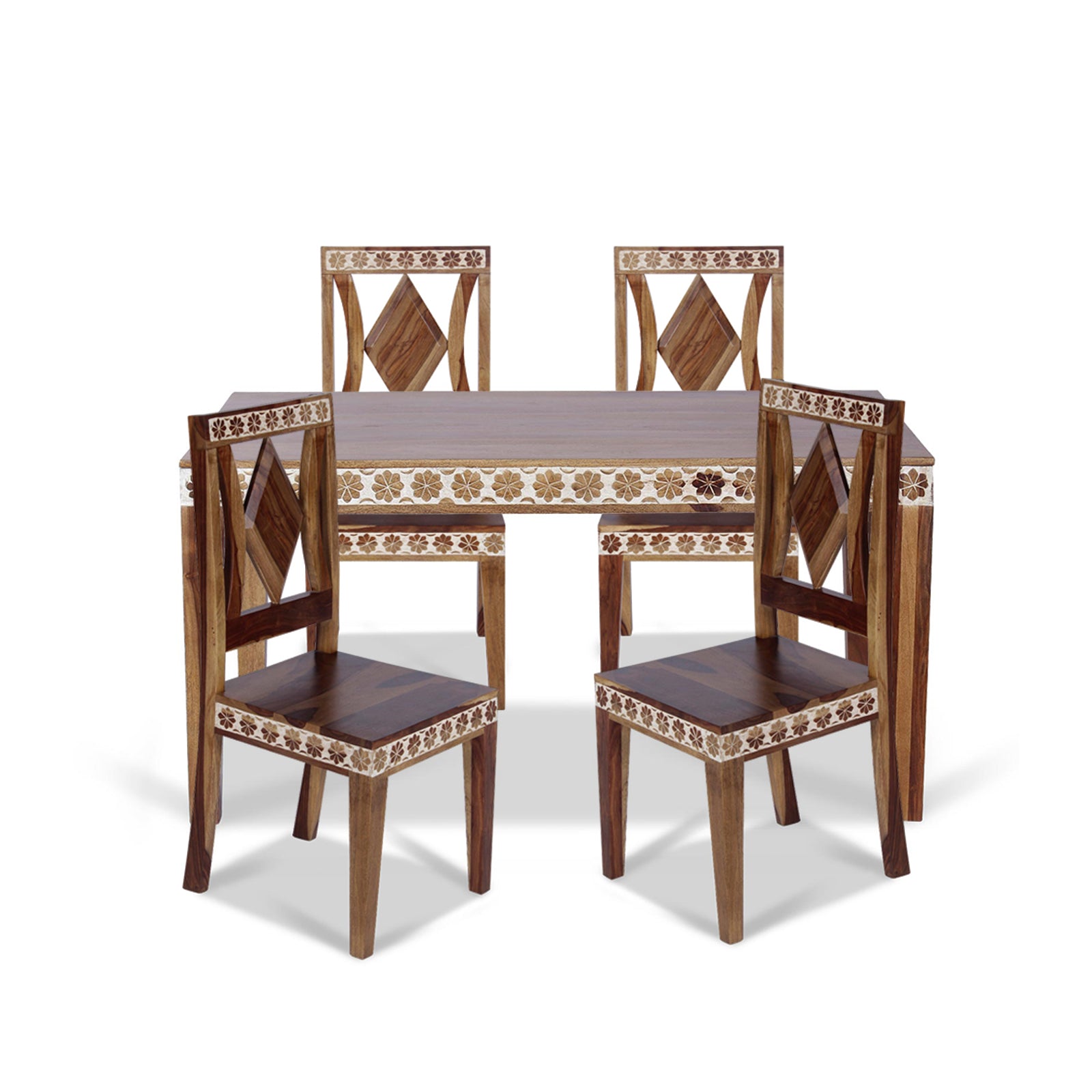 Odra Solid Wood Six Seater Dining Set