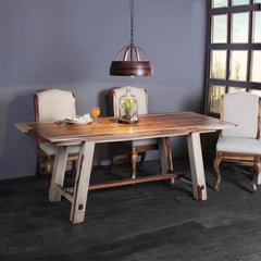 Paloma Solid Wood Six Seater Dining Set