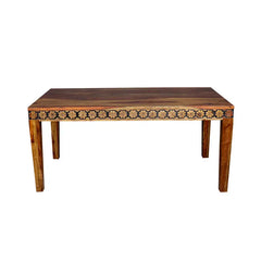 Victoire Solid Wood Six Seater Dining Table