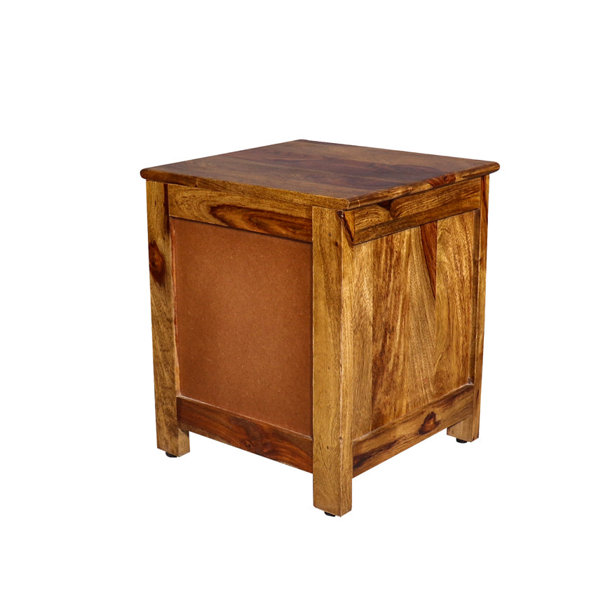 Felice Solid Wood Bedside Table