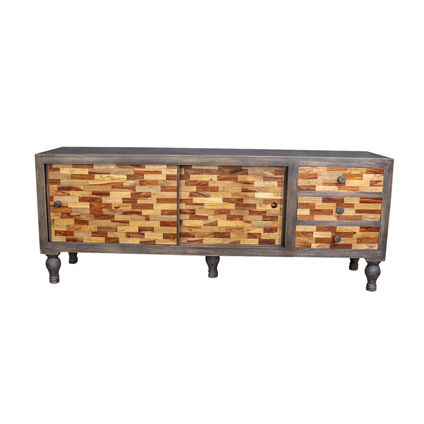 Frediano Solid Wood TV Unit - Fabuliv