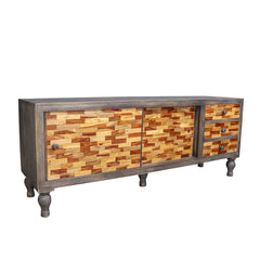 Frediano Solid Wood TV Unit - Fabuliv