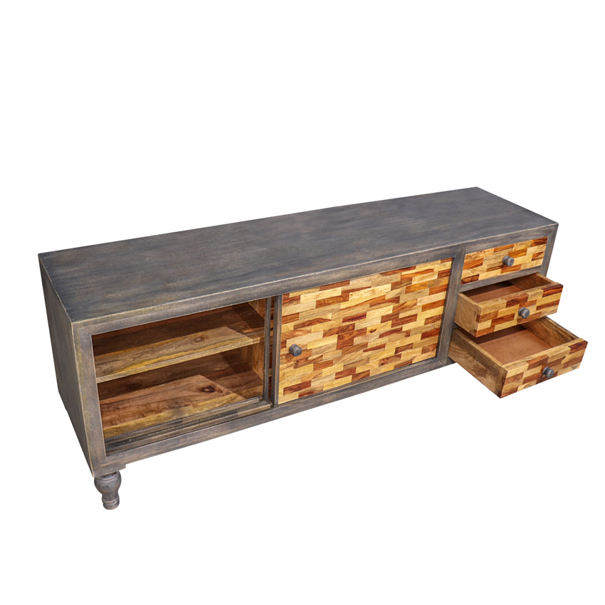 Frediano Solid Wood TV Unit - Fabuliv