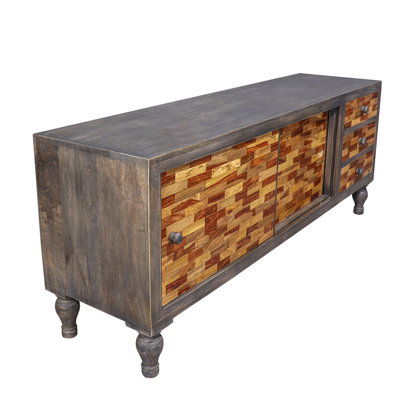 Frediano Solid Wood TV Unit - Fabuliv