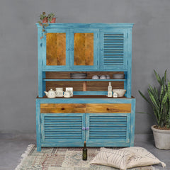 Dorris Solid Wood Buffet & Sideboard Cabinet