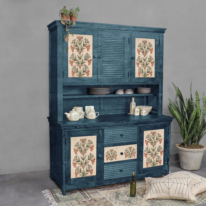 Dorris Solid Wood Buffet & Sideboard Cabinet