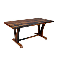 Mathis Solid Wood Six Seater Dining Table
