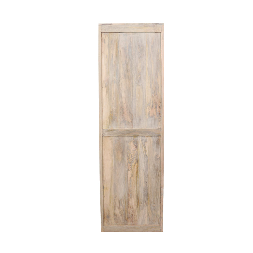 Dravidian Solid Wood Wardrobe - Fabuliv