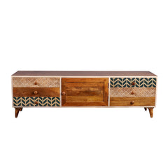 Grace Solid Wood TV Unit - Fabuliv