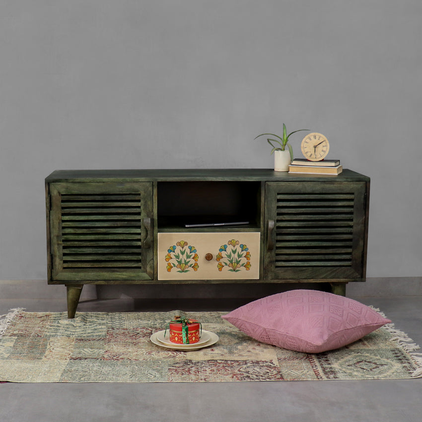 Cynthia Hand Painted TV Unit