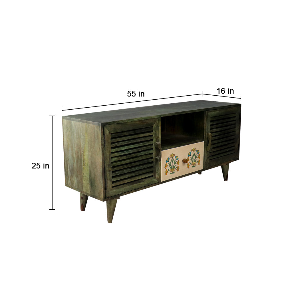 Cynthia Hand Painted TV Unit