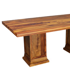 Enrico Solid Wood Six Seater Dining Table