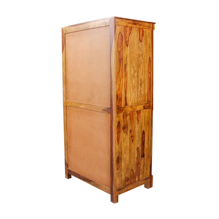 Raison Hand Painted 2 Door Wardrobe - Fabuliv