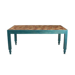 Solid Wood Six Seater Dining Table