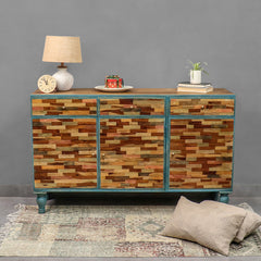 Gastone Solid Wood Cabinet