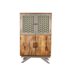 Shawn Solid Wood Display Hutch