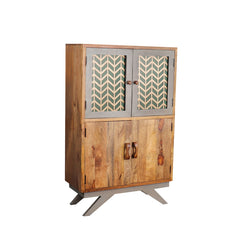 Shawn Solid Wood Display Hutch