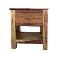 Solid Wood Bedside Table