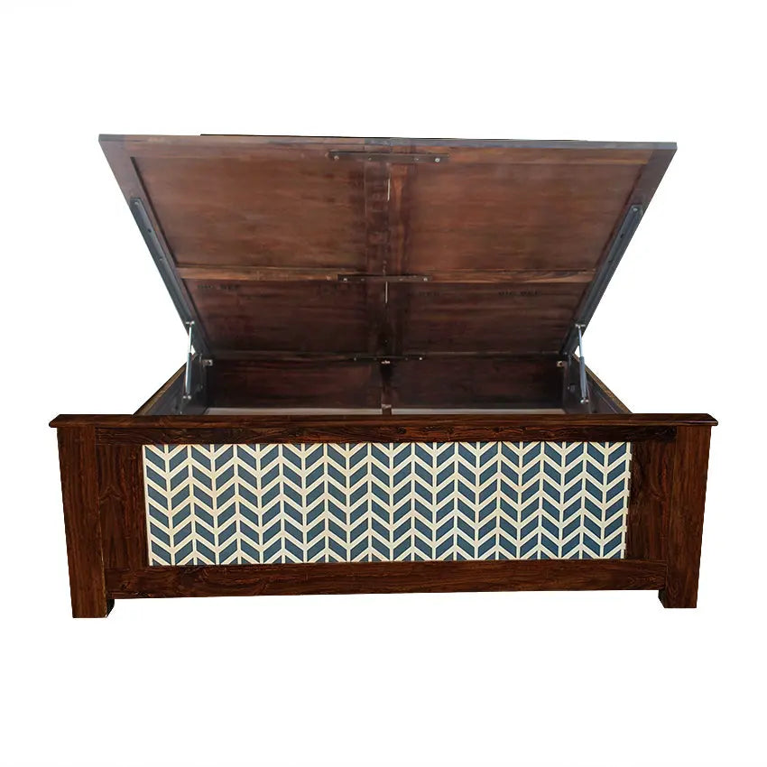 sheesham wood bed