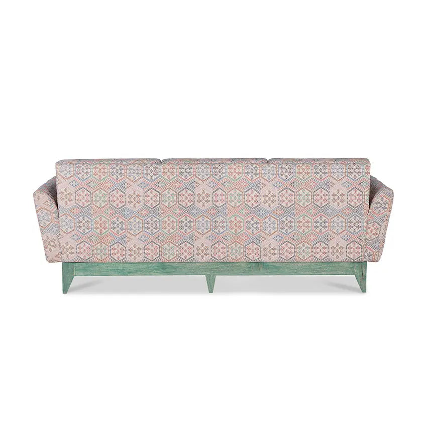 Victoria Solid Wood Three Seater Sofa