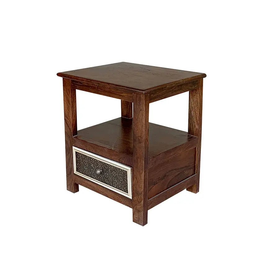 Solid Wood Bedside Table