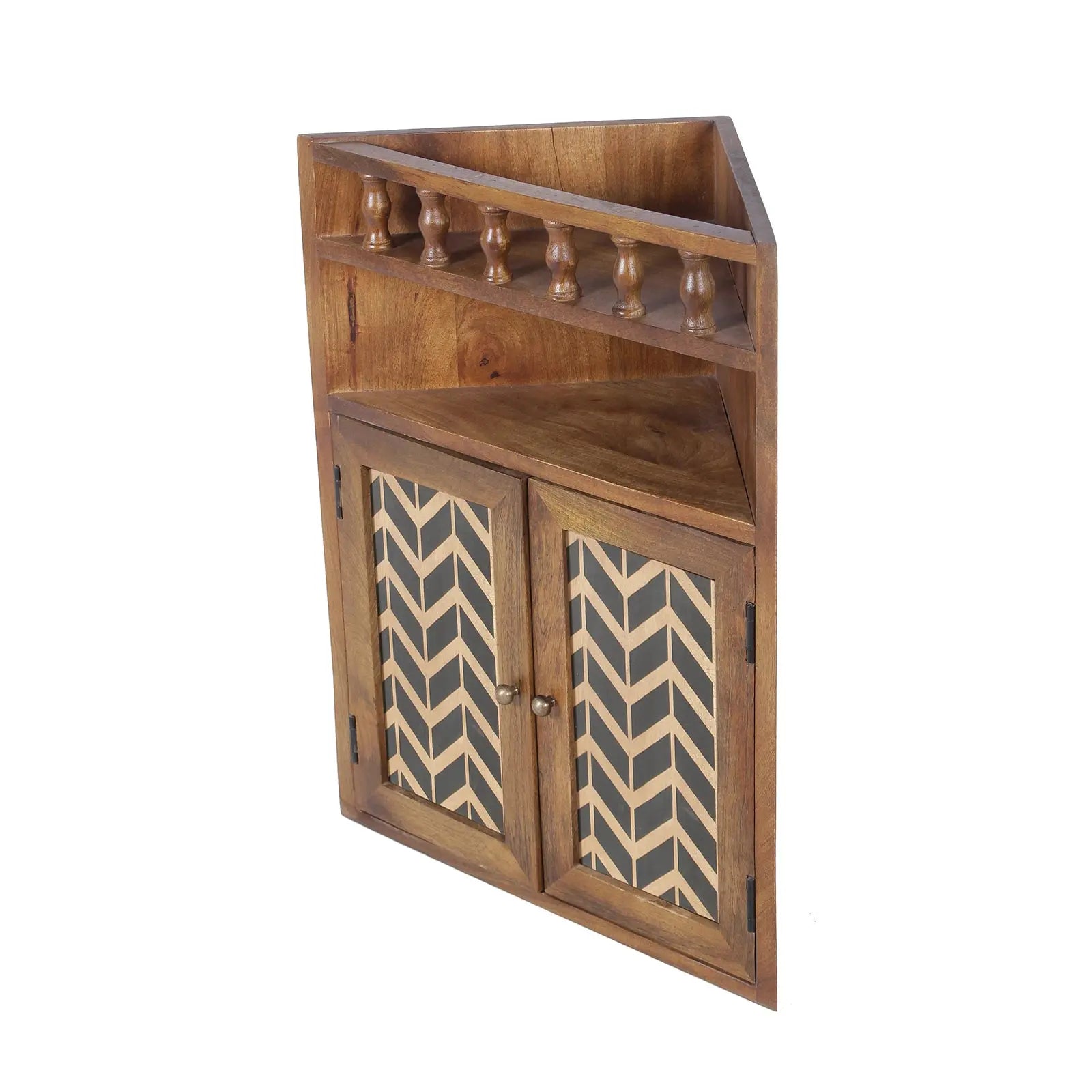 Vanora Solid Wood Wall Shelf