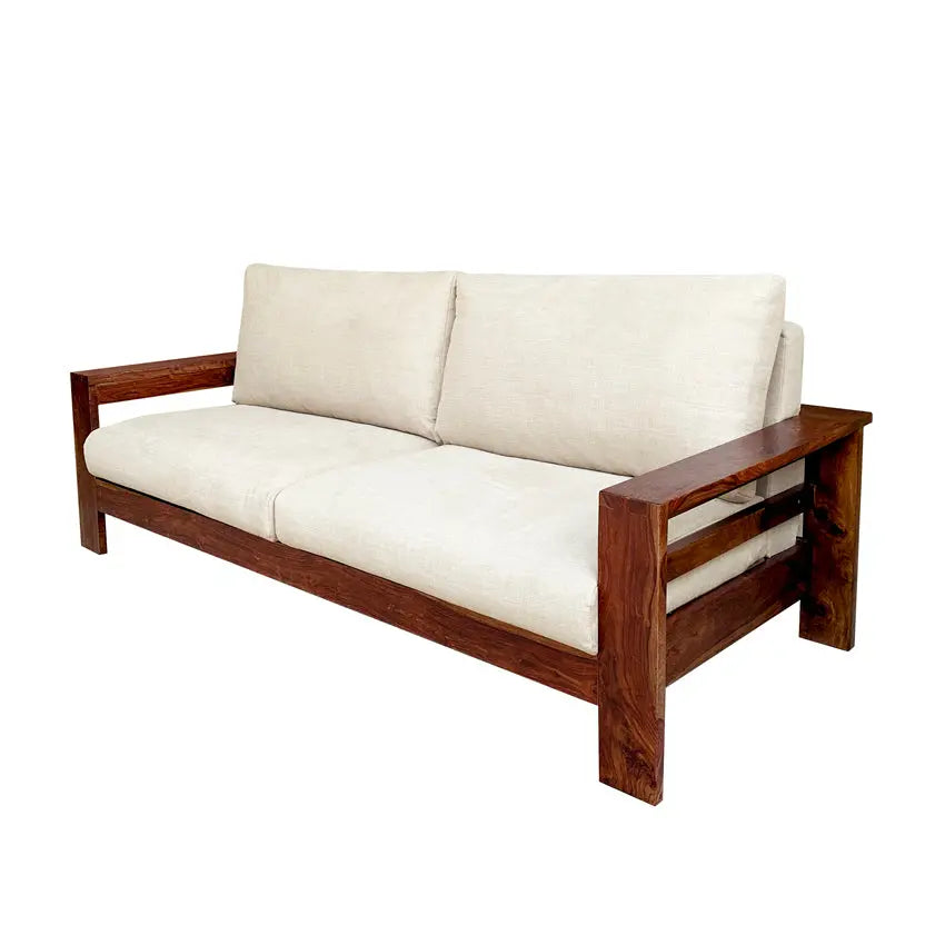 Trissino Solid Wood Two Seater Sofa