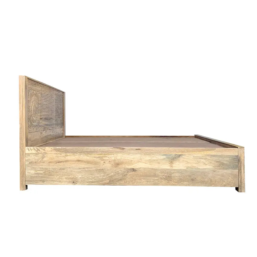 Solid Wood Bed