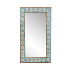 Solid Wood Hand Carved Mirror