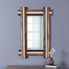 Ana Solid Wood Wall Mirror