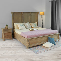 Solid Wood Bed