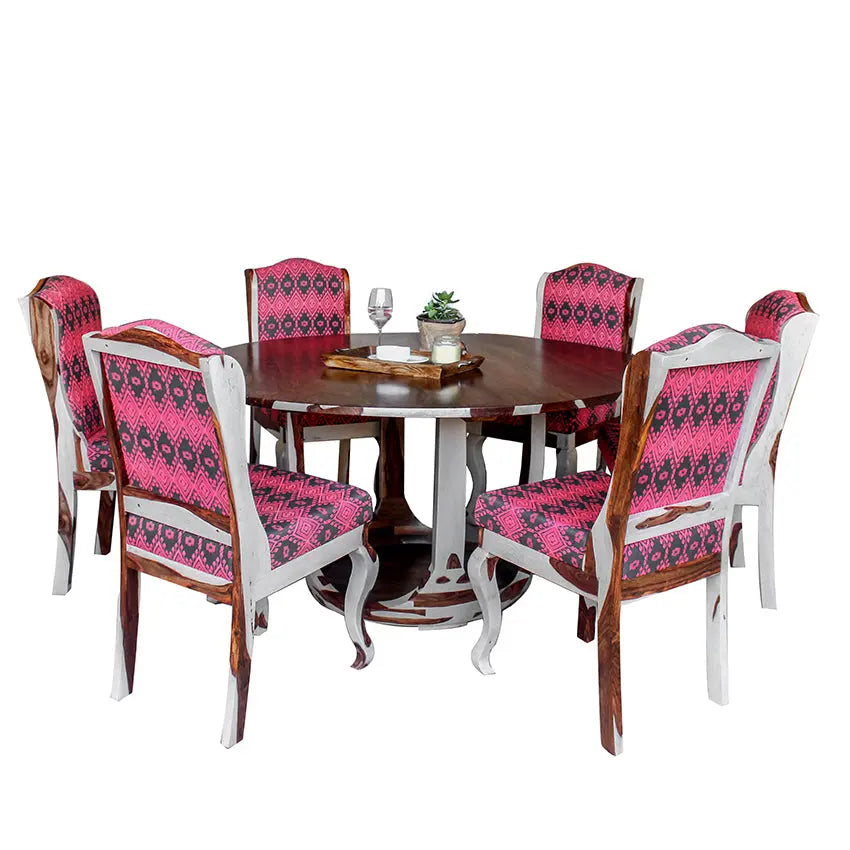 Lawson Solid Wood Six Seater Dining Set