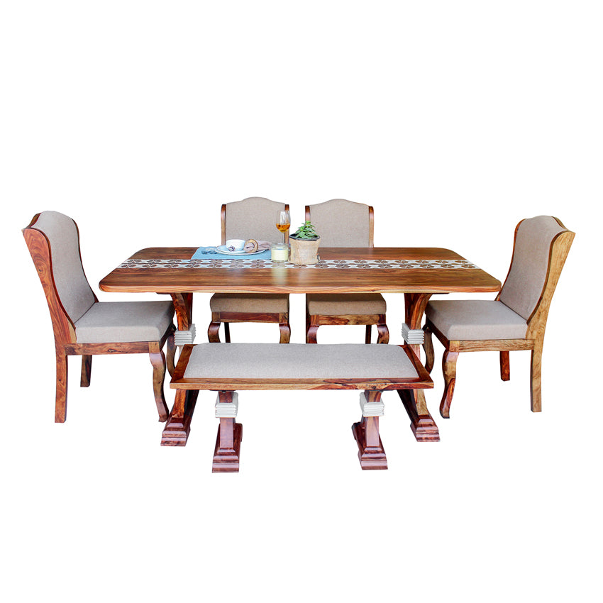 Taarkashi Solid Wood Dining Set