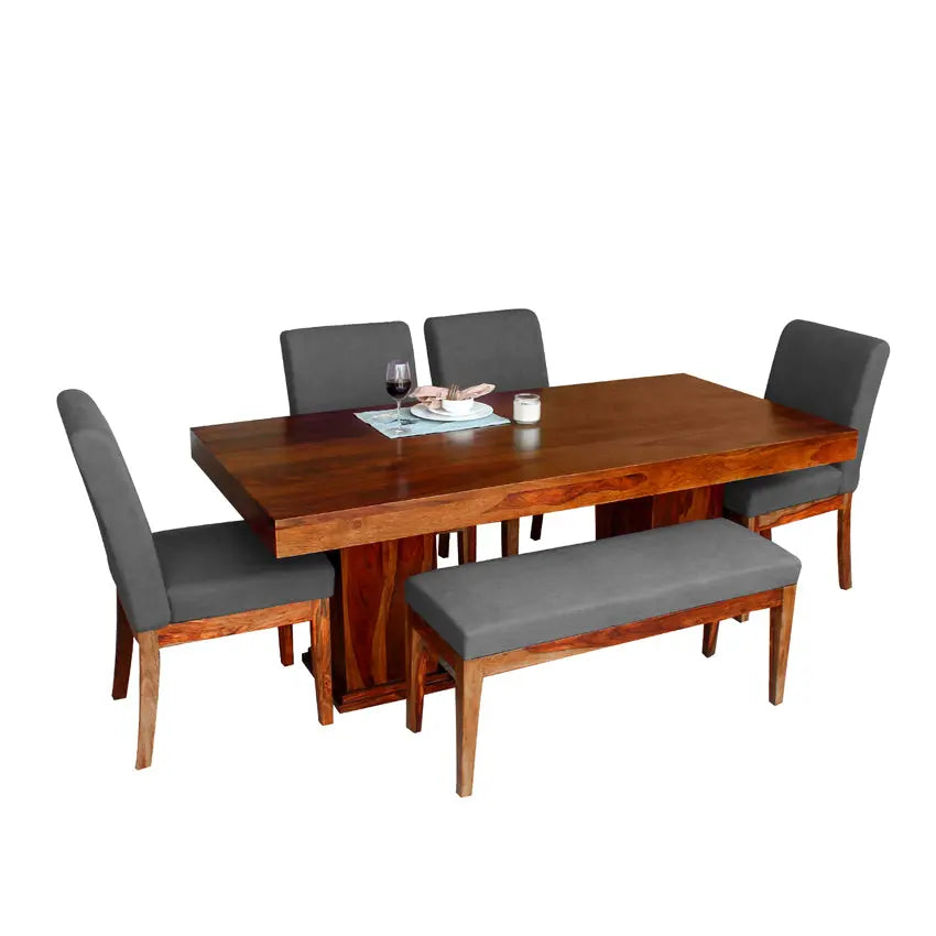 Clapton Solid Wood Dining Set