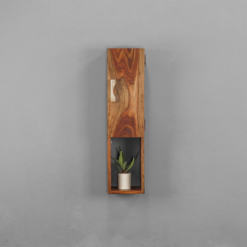 Catnip Solid Wood Wall Shelf