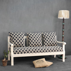 Moroccan coal 3 seater Sofa