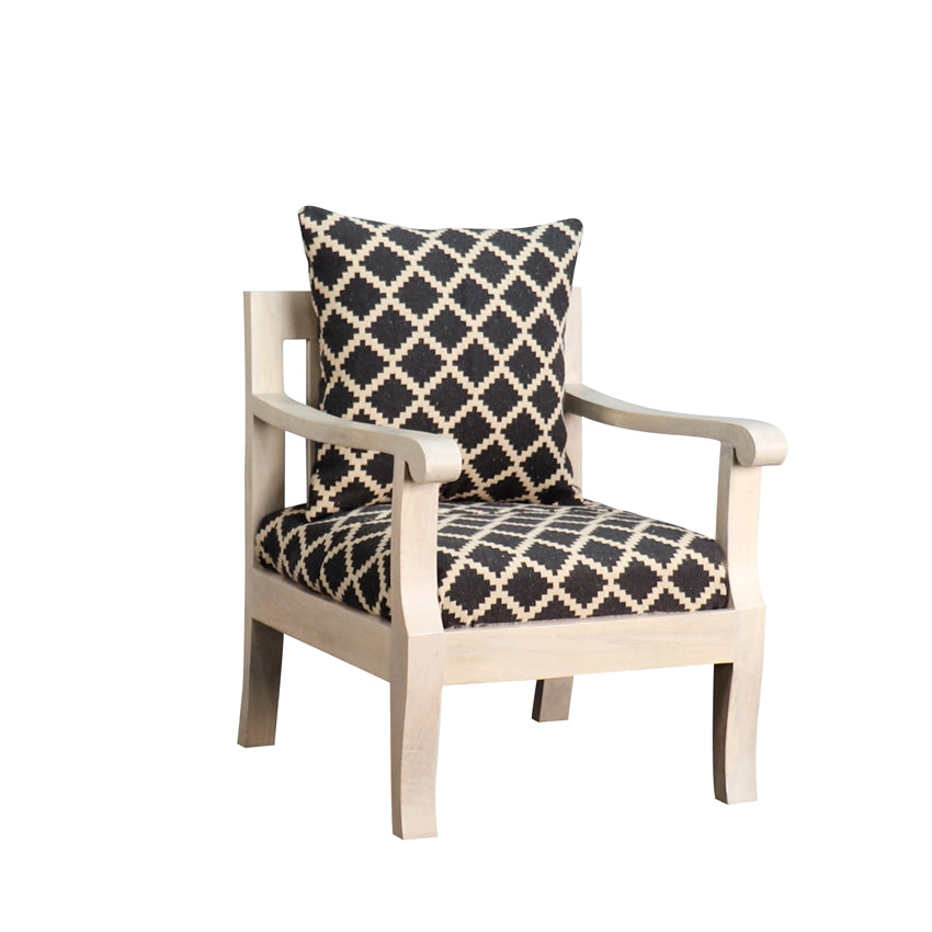 Moroccan coal Single seater Sofa